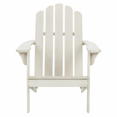 SAFAVIEH Topher Adirondack Chair, White PAT7027C